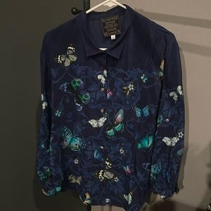 Johnny was button down